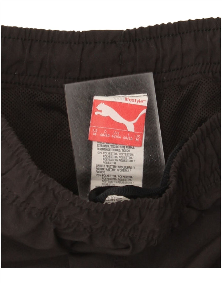 Calça de treino masculina Puma médio preto poliéster