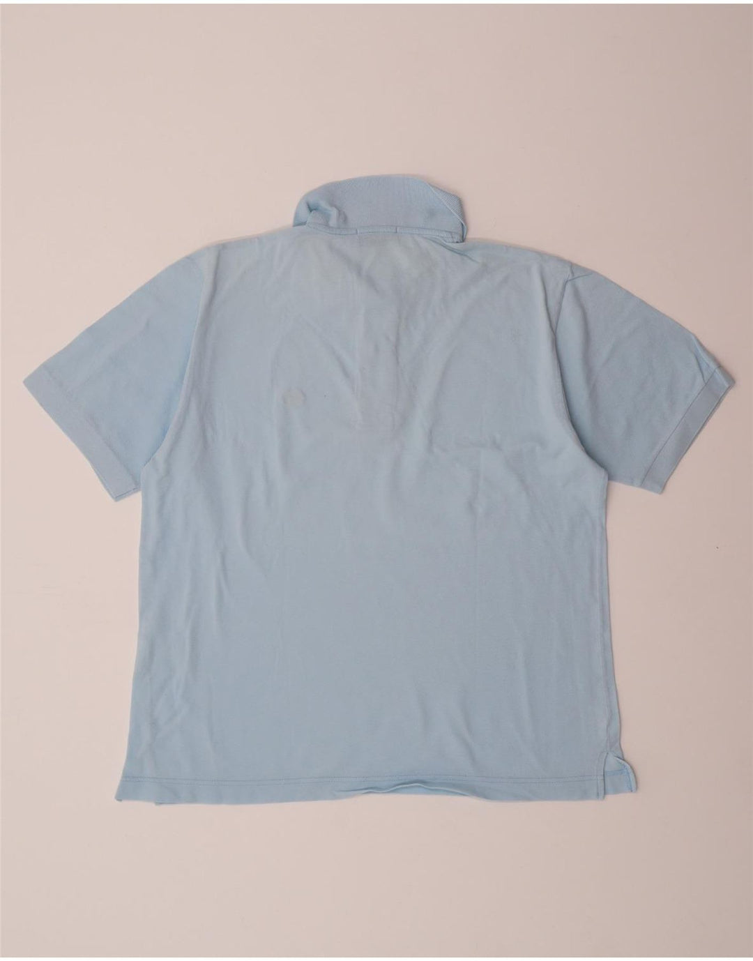 SERGIO TACCHINI Polo masculino IT 46 pequeno algodão azul
