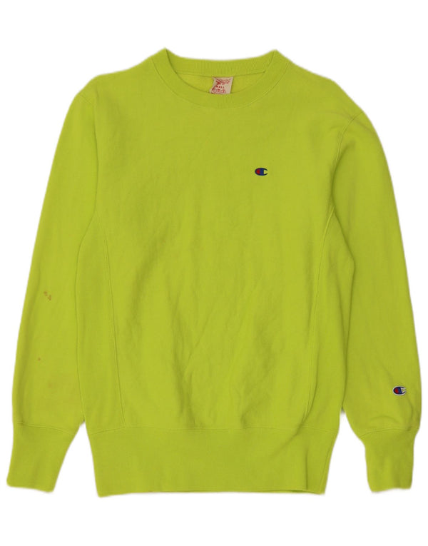 Jumper de moletom feminino Champion UK 10 pequeno algodão verde