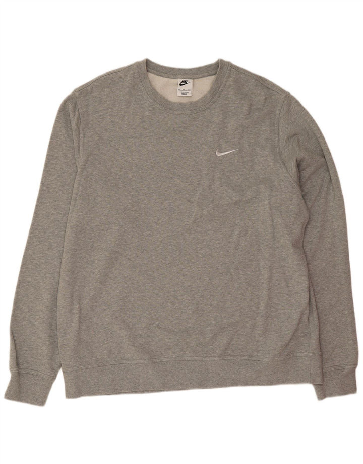 Moletom masculino Nike Jumper 2XL algodão cinza