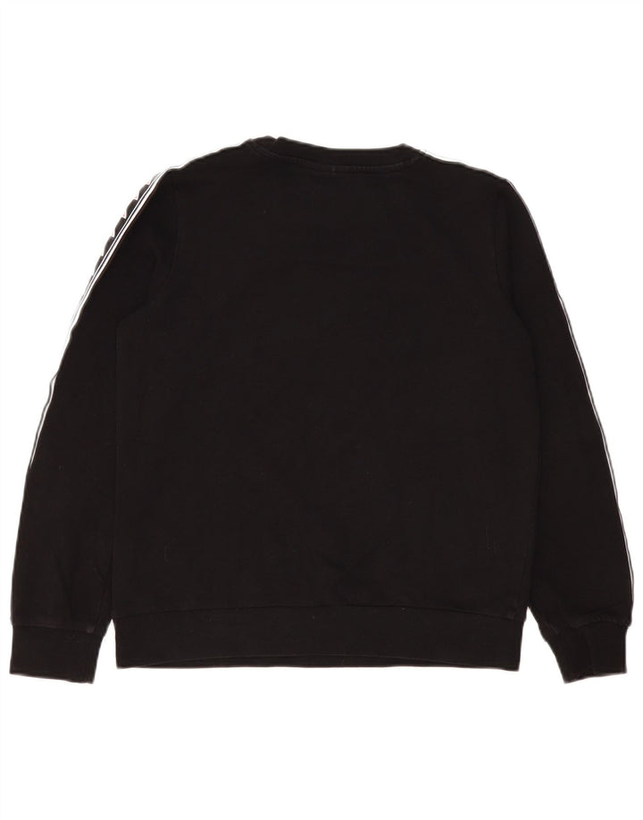 Suéter Ellesse masculino Heritage Graphic moletom pequeno preto colorblock