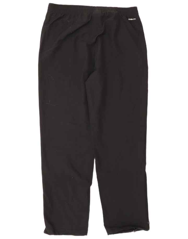 Calça de treino masculina Adidas grande poliéster preto