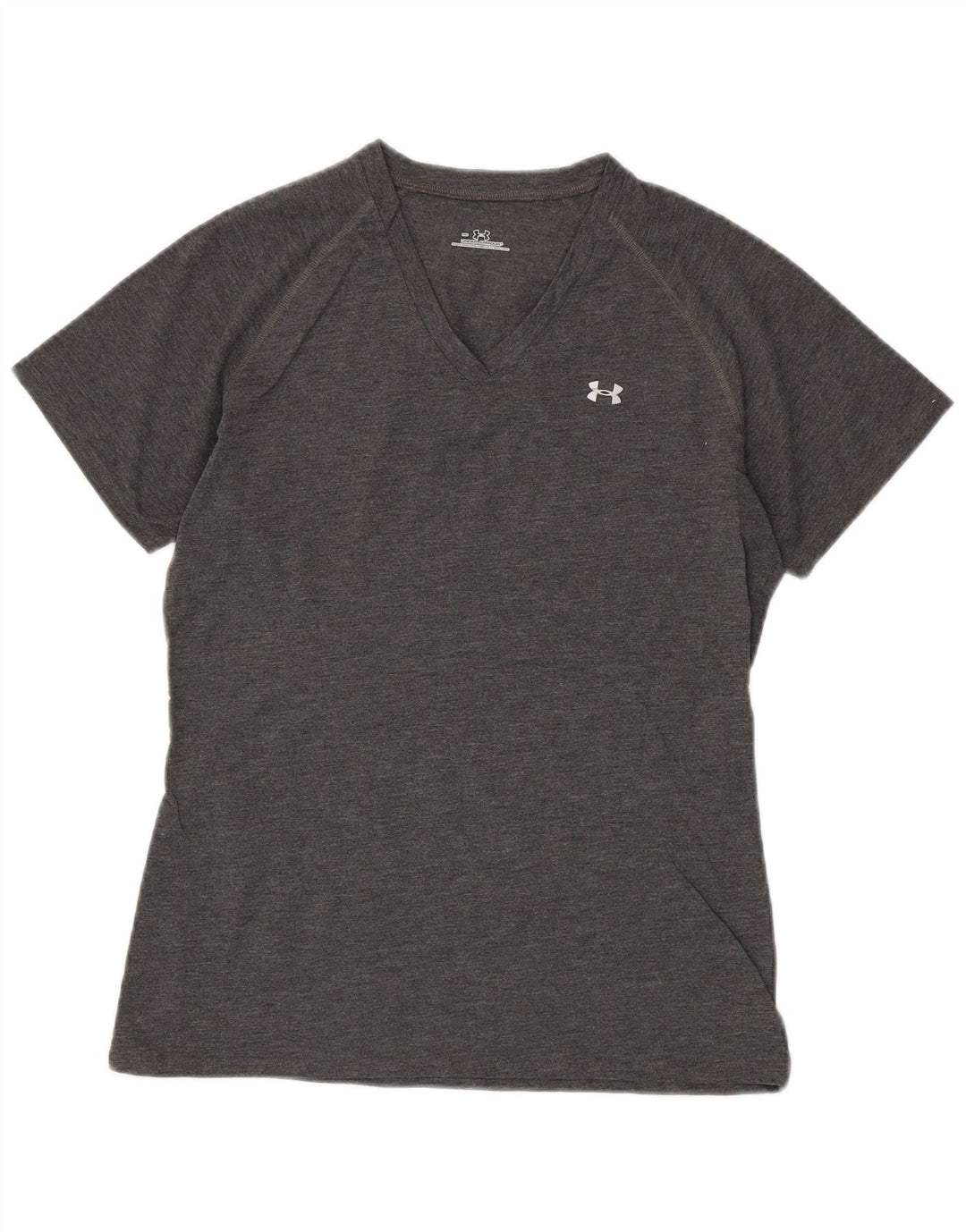 Camiseta feminina UNDER ARMOUR UK 12 poliéster cinza médio