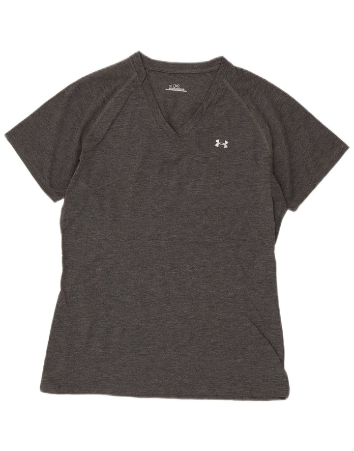 Camiseta feminina UNDER ARMOUR UK 12 poliéster cinza médio
