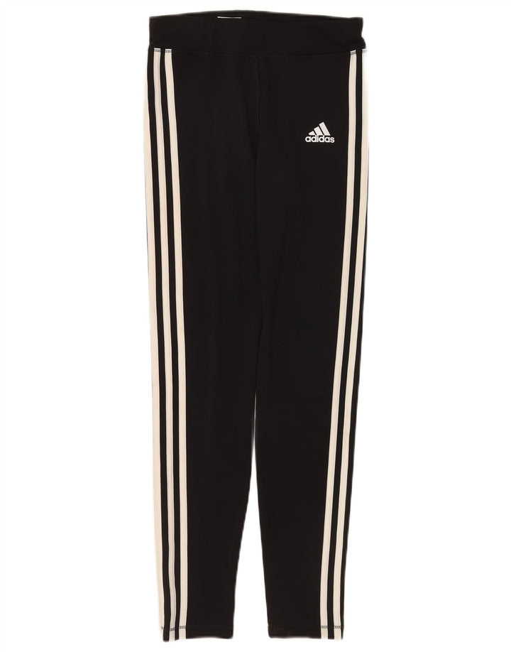 Leggings Adidas Meninas Climalite 13-14 Anos Grande Poliéster Preto