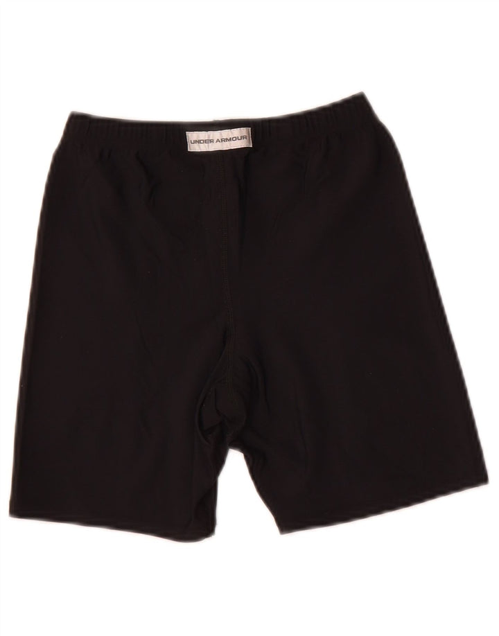 Under Armour Girls Sport Shorts 7-8 Anos Pequeno Nylon Preto