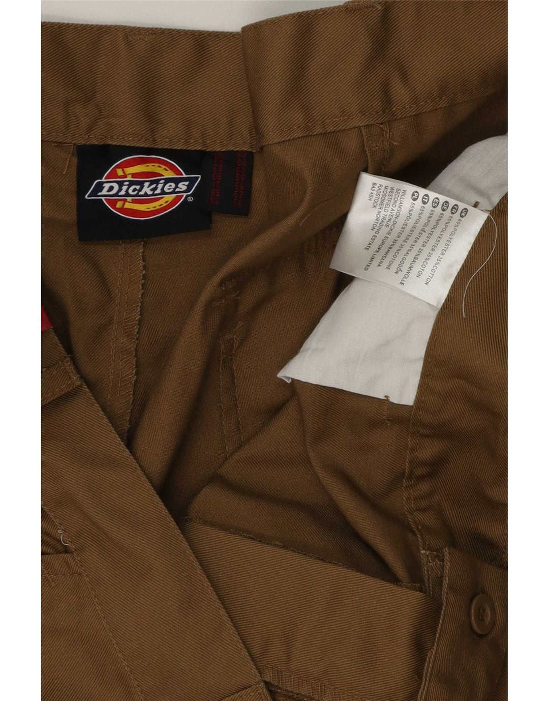 Shorts cargo masculino Dickies W40 XL cáqui poliéster