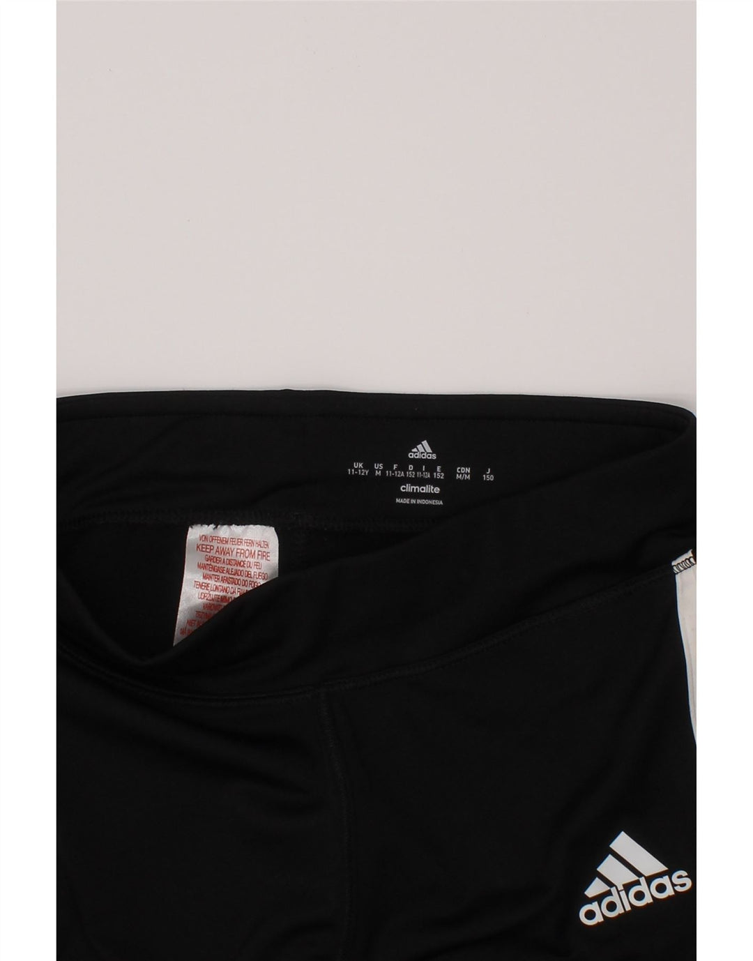 Leggings ADIDAS Meninas Climalite 11-12 Anos Preto Poliéster