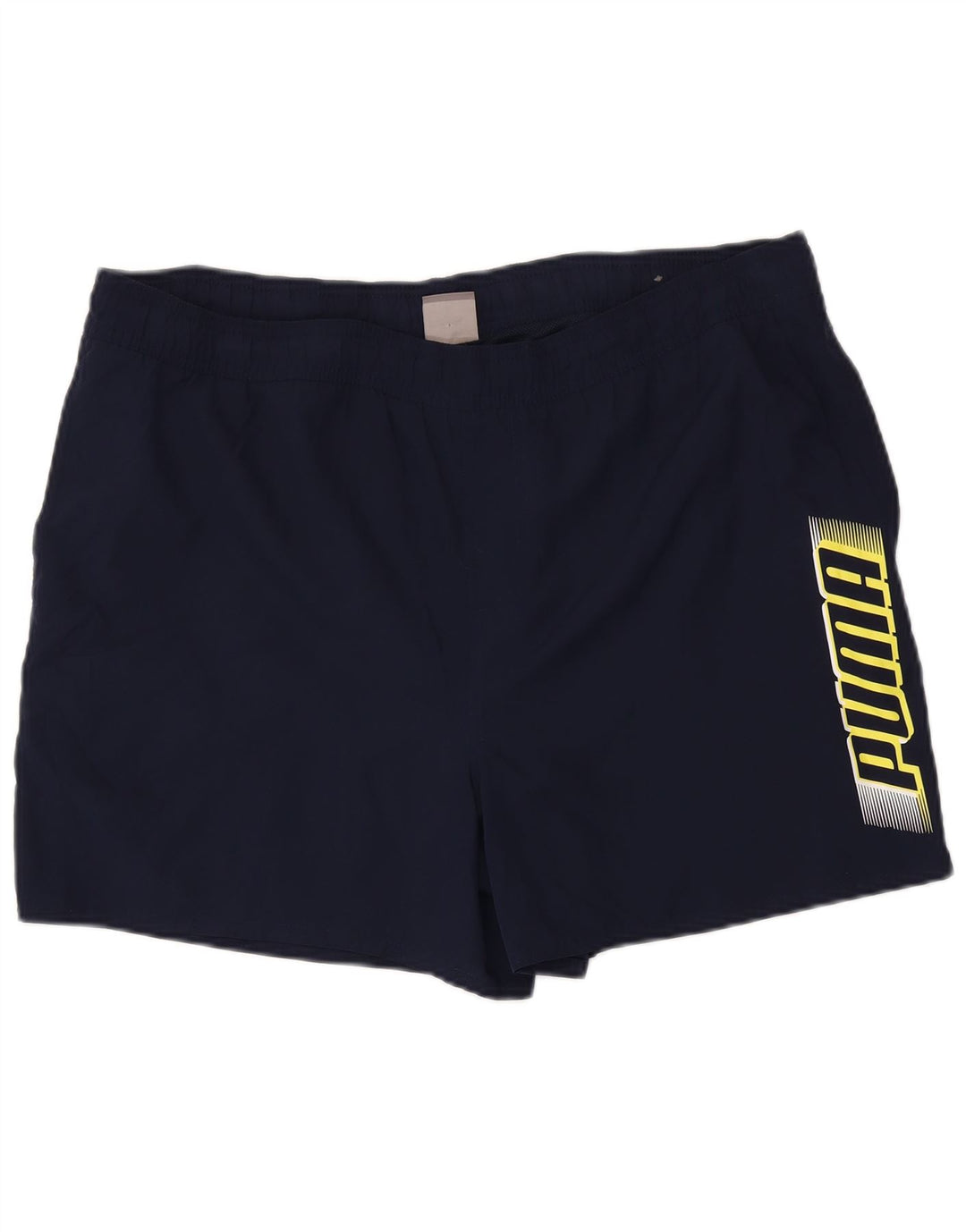 Shorts esportivos gráficos masculinos Puma XL azul marinho poliéster
