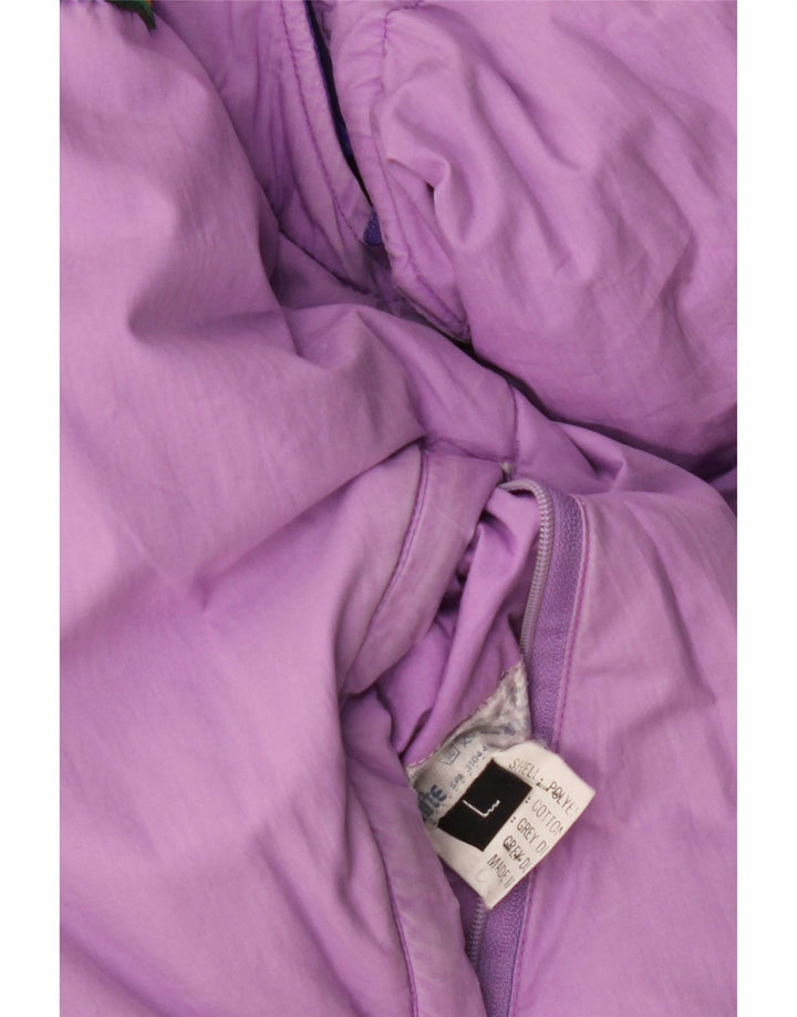 Jaqueta acolchoada reversível masculina DOLOMITE UK 40 poliéster roxo grande