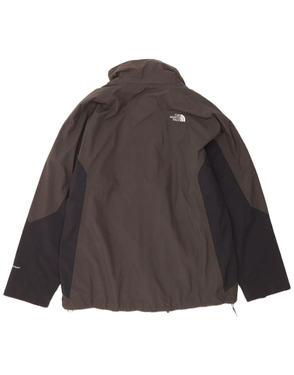 Jaqueta corta-vento masculina The North Face UK 42 XL cinza colorblock nylon