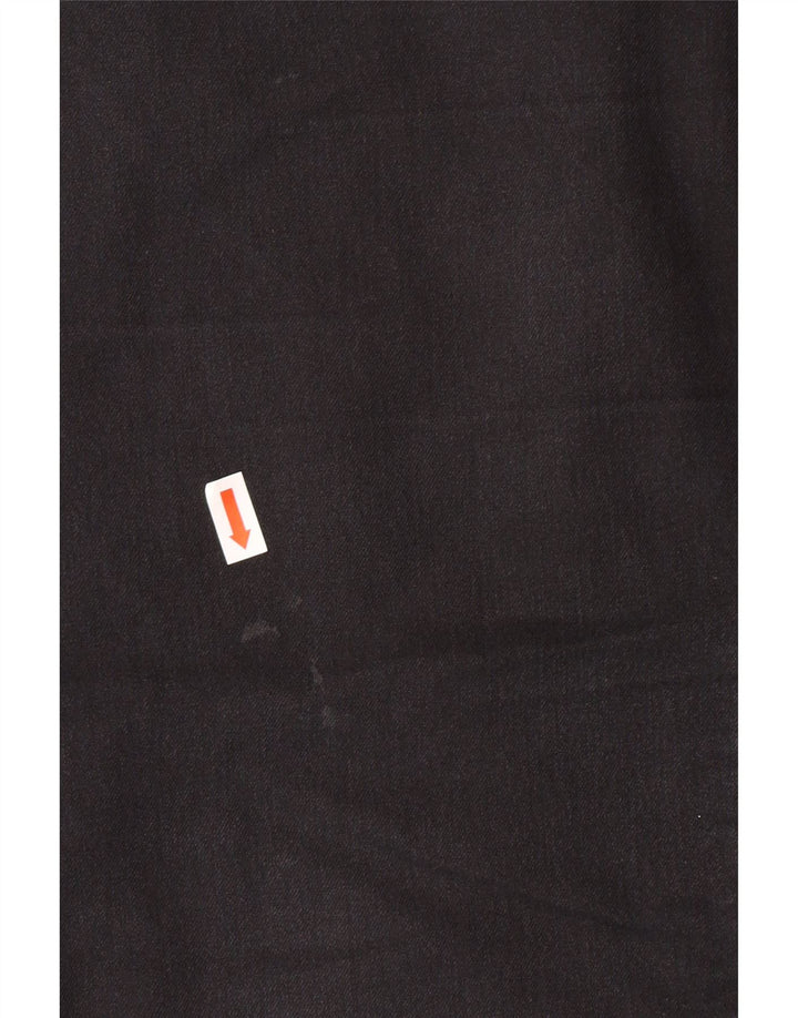 ARMANI Jeans Cônicos Femininos W29 L27 Algodão Preto