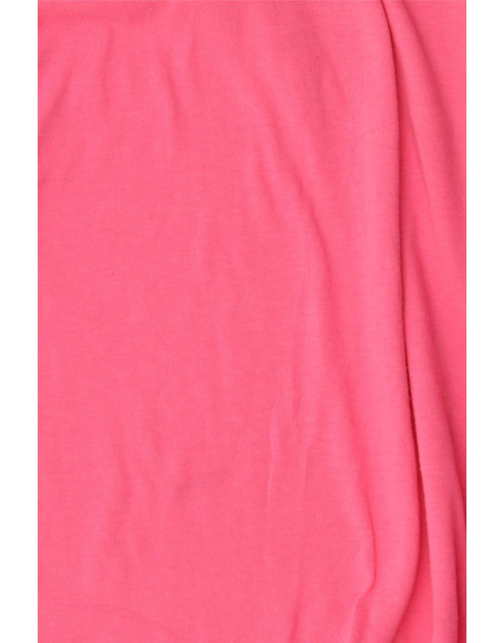 Camiseta masculina gráfica CHAMPION Top médio algodão rosa