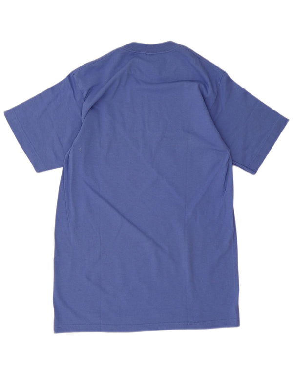 PSI. Camiseta feminina esportiva Sportswear Top UK 12 Médio Azul Novidade