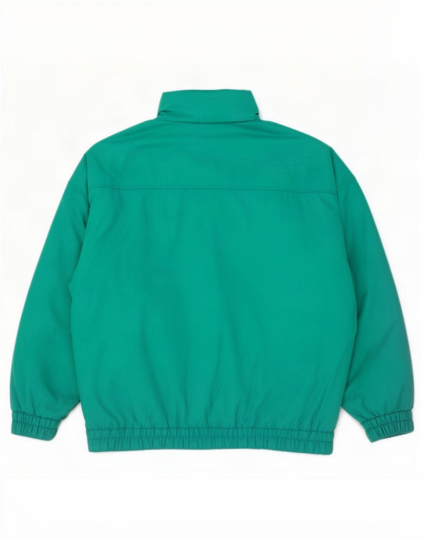 Jaqueta de esqui superdimensionada feminina Hibernia UK 14 poliéster verde grande