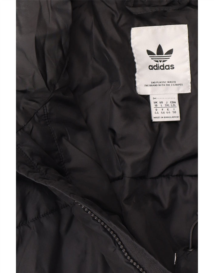 Jaqueta Acolchoada Feminina ADIDAS UK 18 XL Preto
