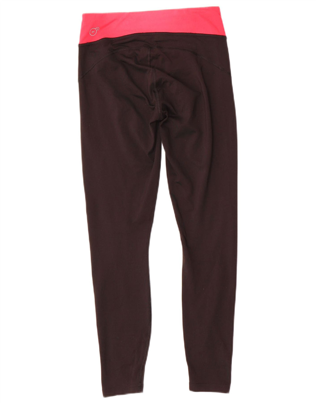 Leggings Puma Feminina UK 8 Pequenas Pretas Colorblock