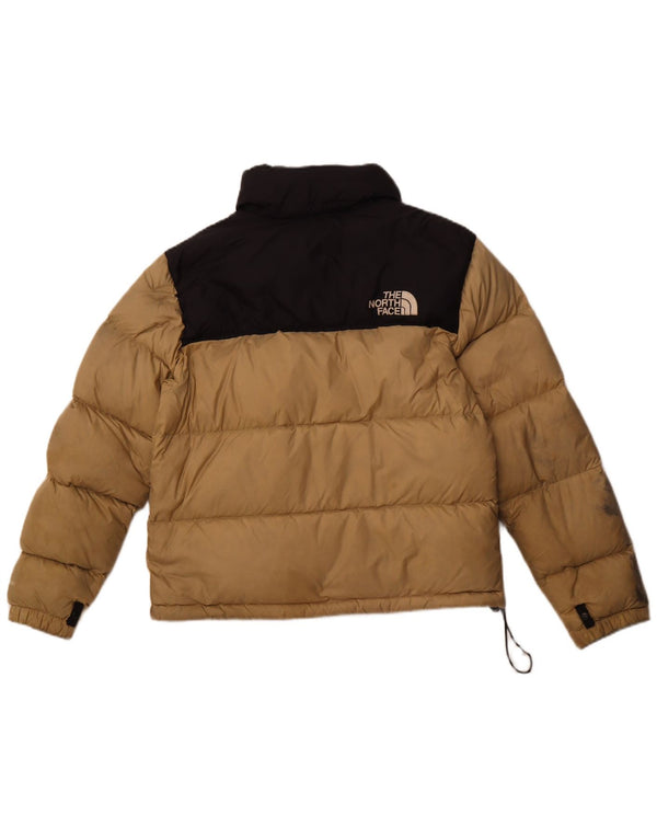 Jaqueta acolchoada feminina THE NORTH FACE UK 14 Nylon bege médio Colourblock
