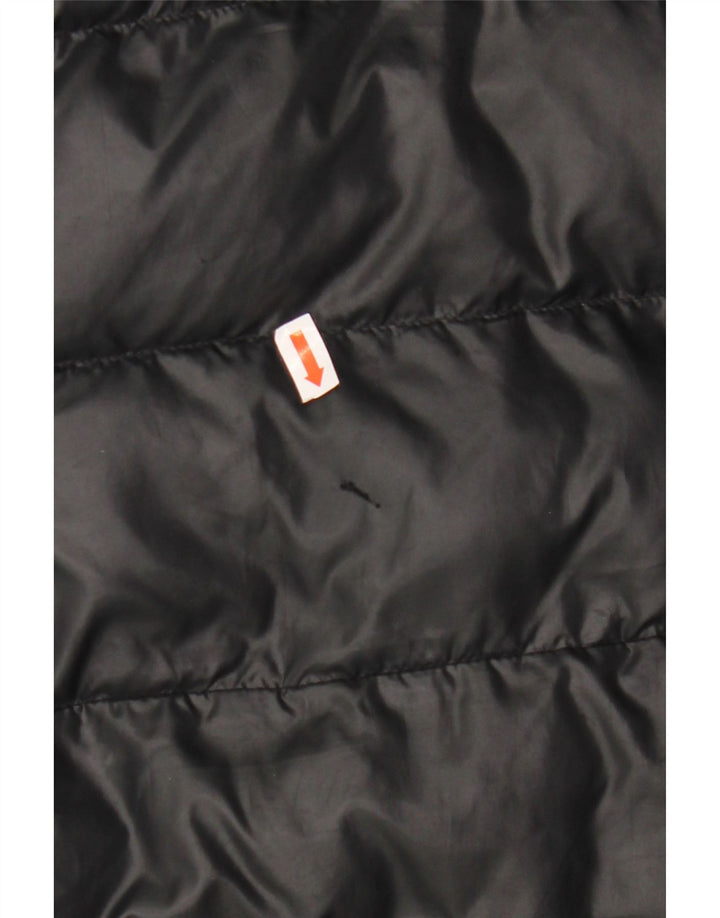 Casaco Acolchoado com Capuz ADIDAS Menino 9-10 Anos Preto Poliéster