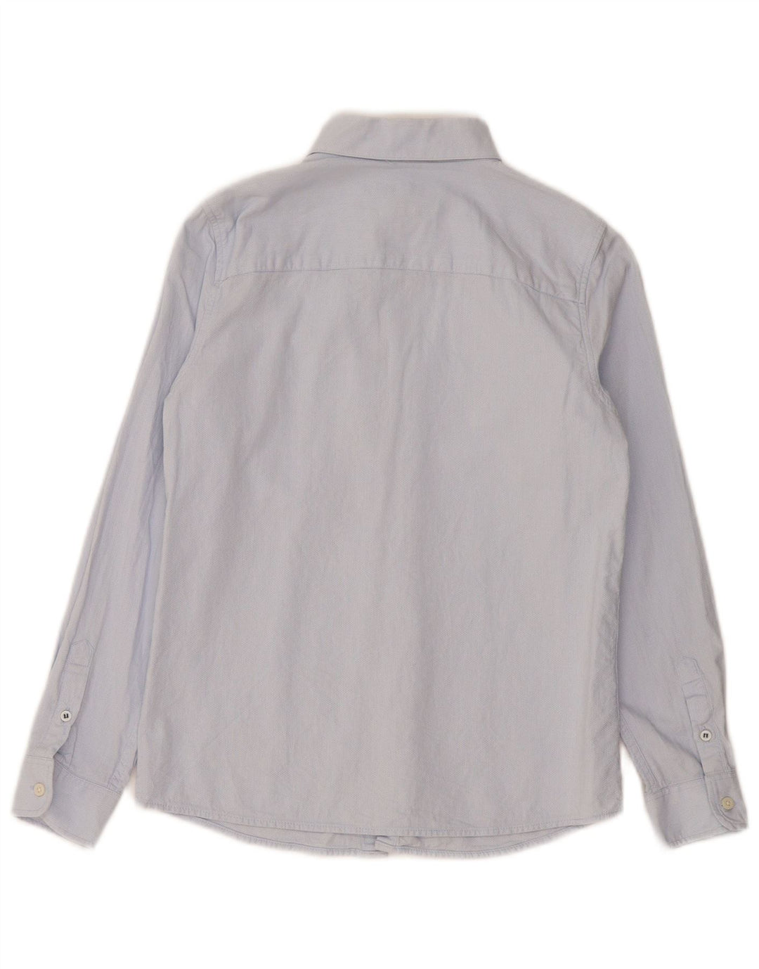 Camisa Zara Boys Slim Fit 11-12 Anos Azul