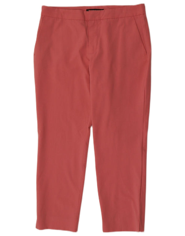 Calça Chino Reta Feminina Zara EU 40 Médio W30 L26 Rosa