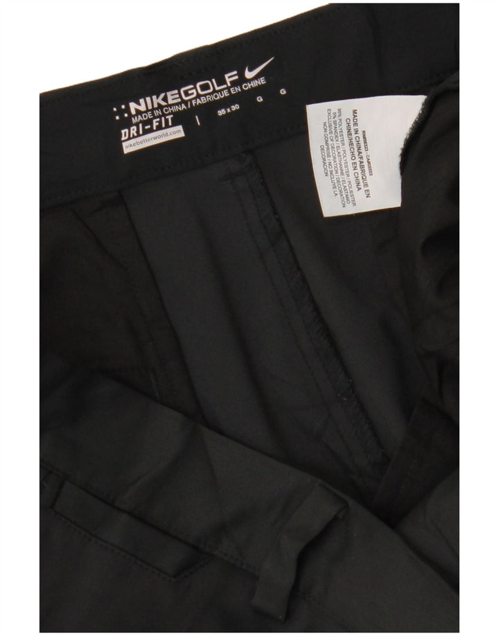 Calça Nike Masculina Dri Fit Straight Chino W35 L30 Poliéster Preto