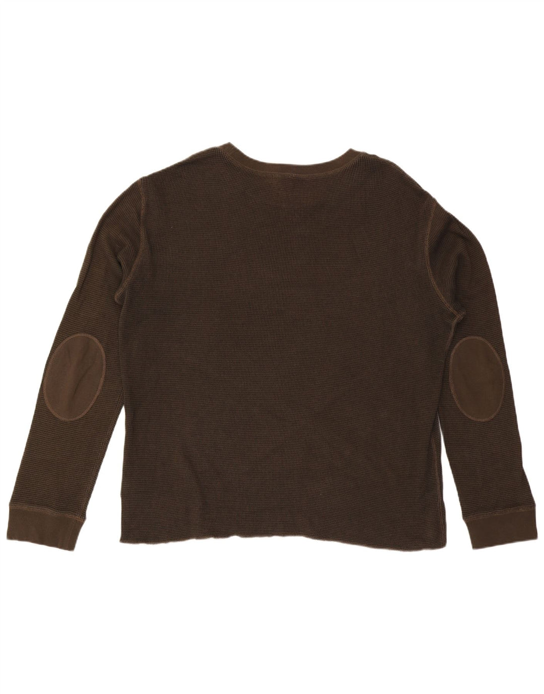 Hugo Boss Mens Top Manga Longa 3XL Algodão Marrom