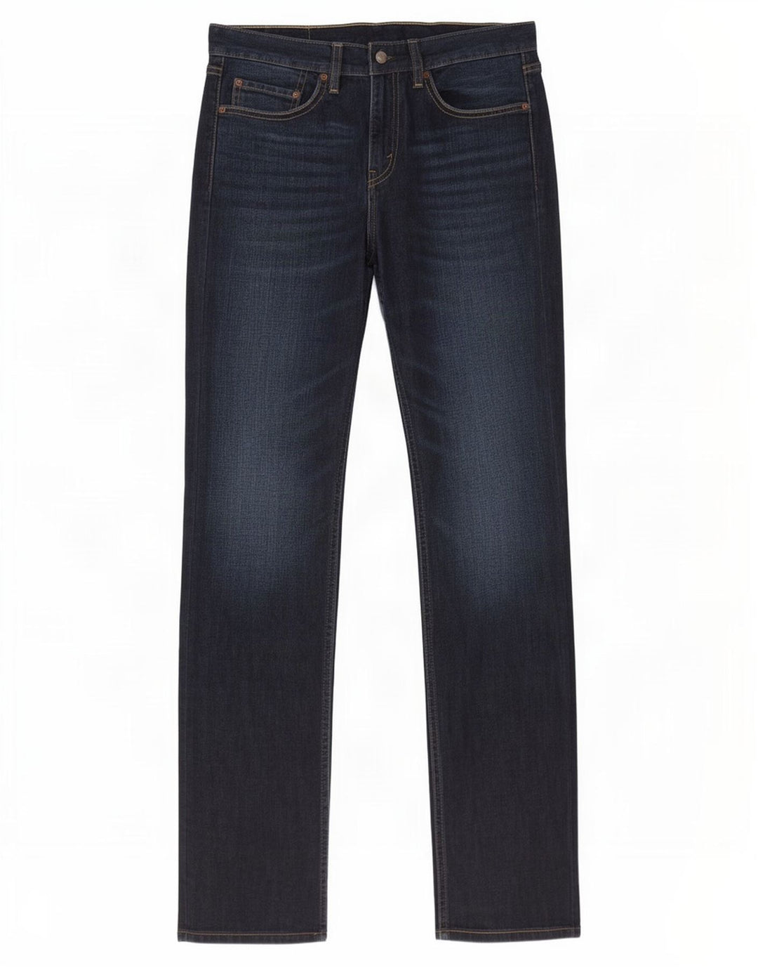 Levi's Masculino 511 Slim Jeans W32 L34 Azul Marinho Algodão