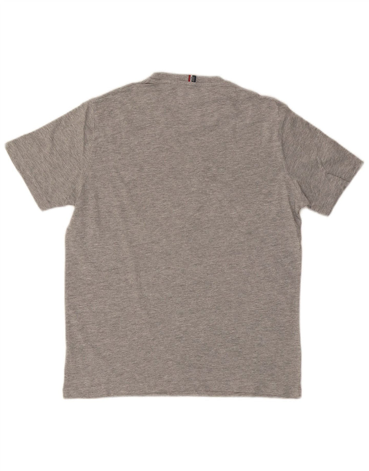 US Polo Assn. Camiseta Masculina Top Pequeno Algodão Cinza