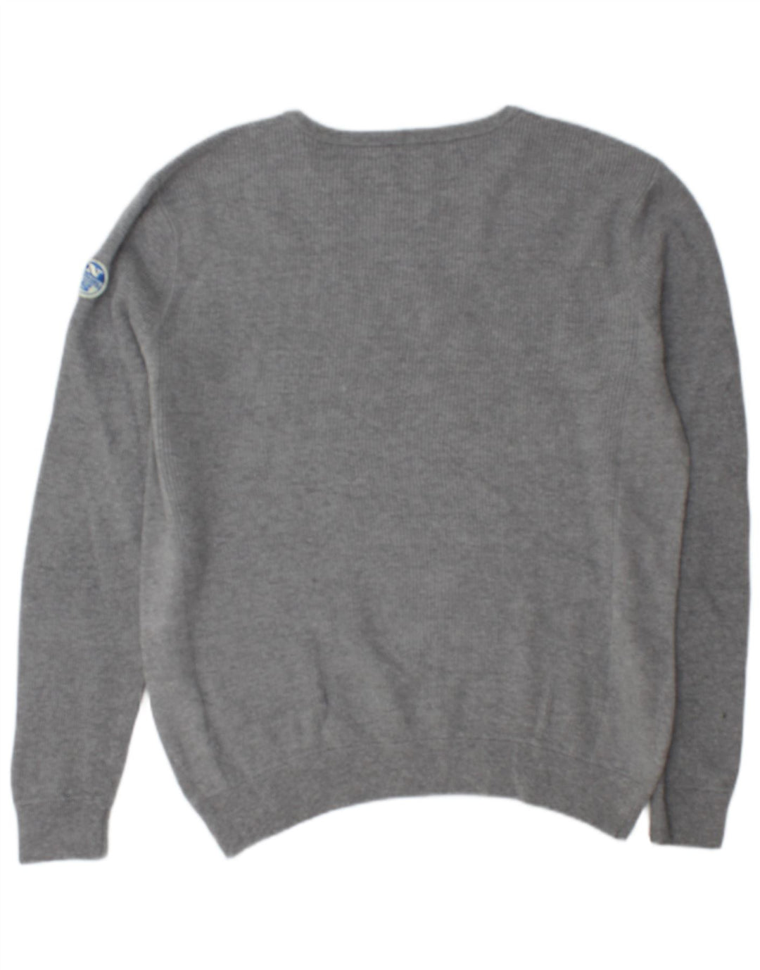 Suéter masculino North Sails com gola redonda XL algodão cinza