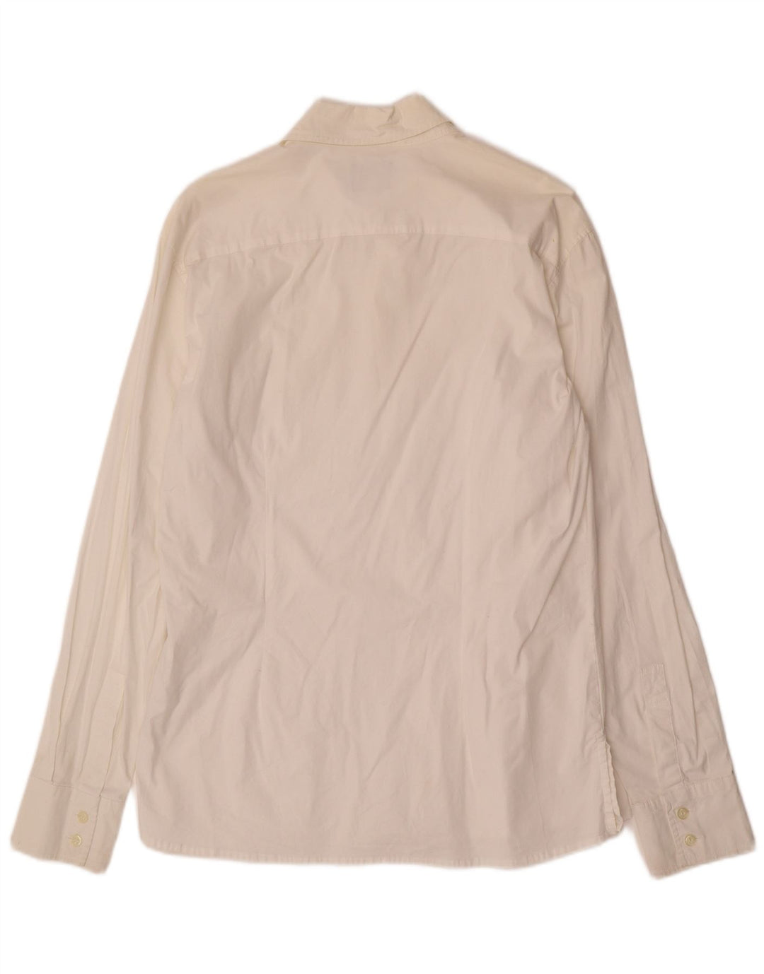 Camisa masculina RIFLE grande algodão branco