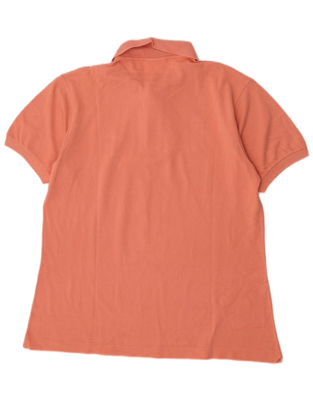Camisa polo masculina Lacoste tamanho 4 médio algodão rosa