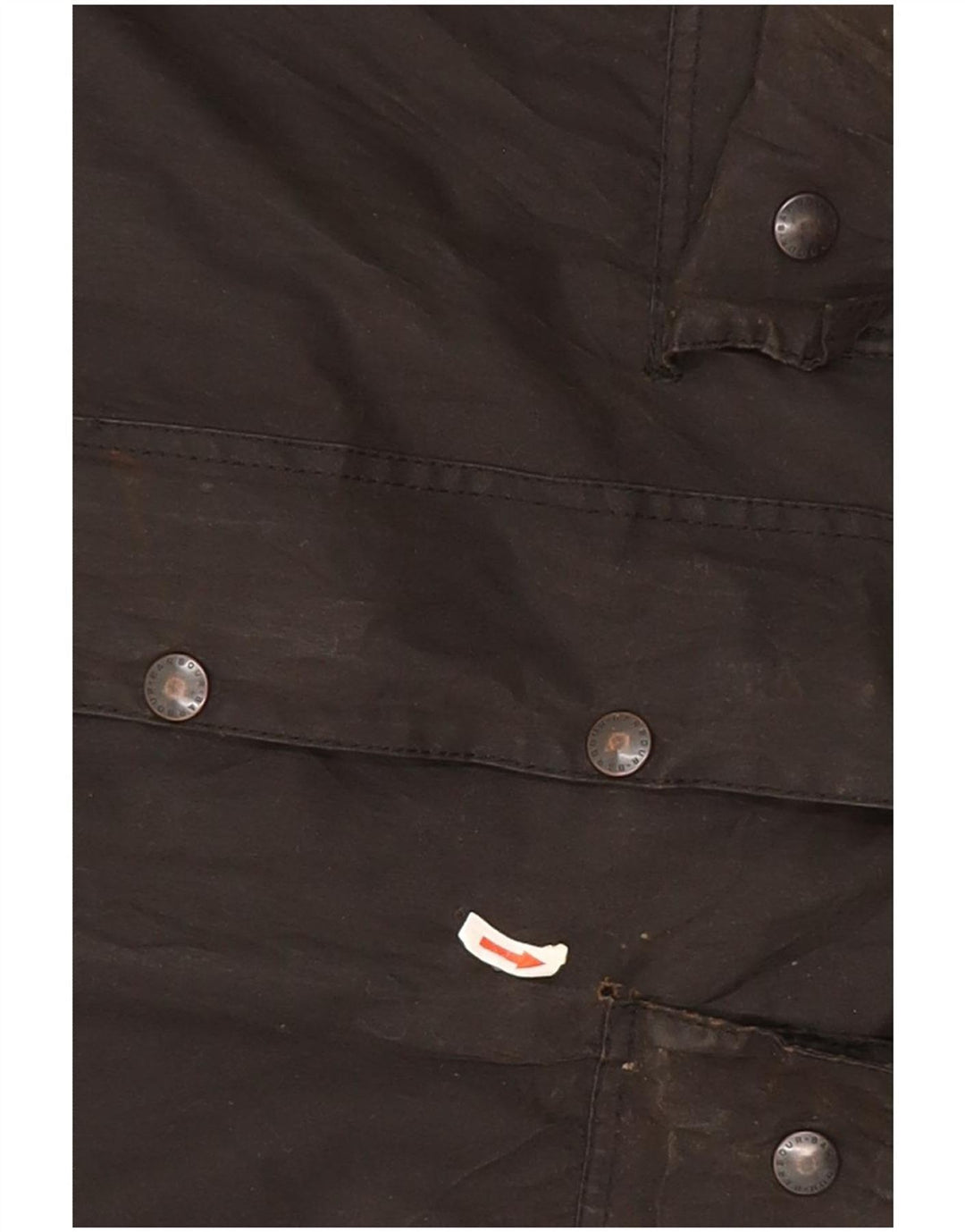Jaqueta masculina Barbour Beaufort solta de algodão encerado UE 48 marrom médio