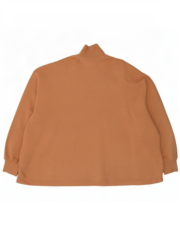Moletom Nike Masculino com Zíper e Pescoço Jumper XL Marrom Algodão