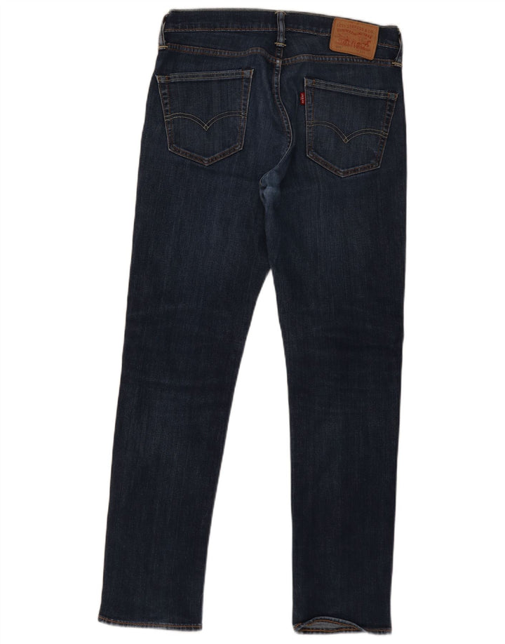 Levi's Masculino 511 Slim Jeans W32 L32 Azul Marinho Algodão