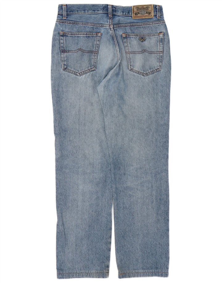 Calça jeans reta masculina WAMPUM W34 L30 algodão azul