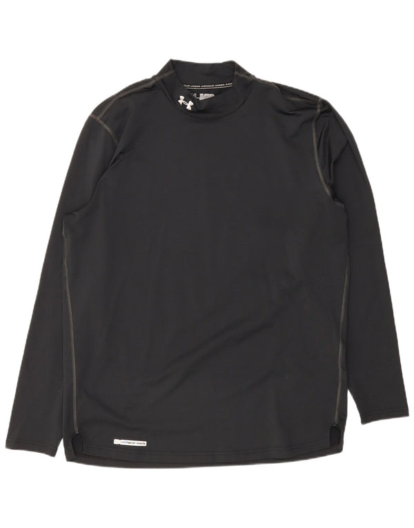 Camiseta masculina Under Armour Cold Gear manga comprida 2XL preta
