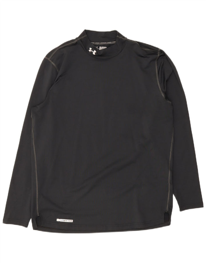 Camiseta masculina Under Armour Cold Gear manga comprida 2XL preta