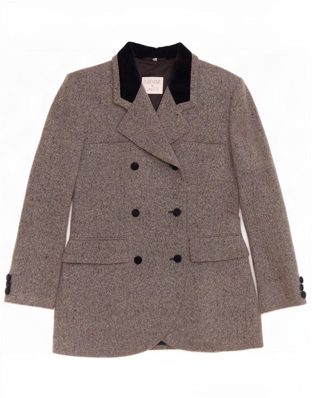 Blazer feminino Nixmar By Lancetti IT 46 grande cinza manchado