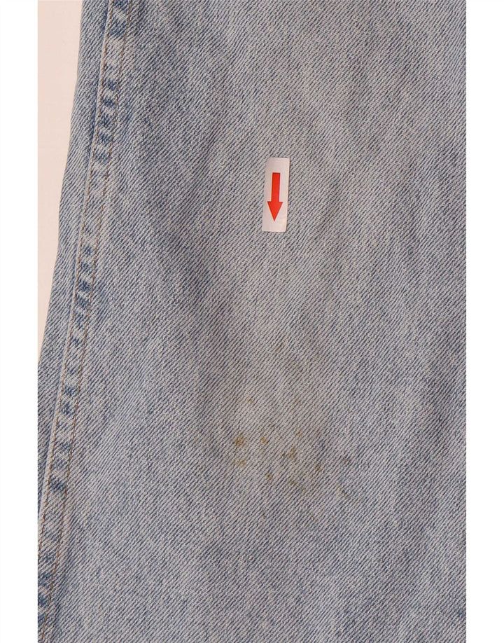 Jeans Wrangler feminino reto W30 L32 algodão azul