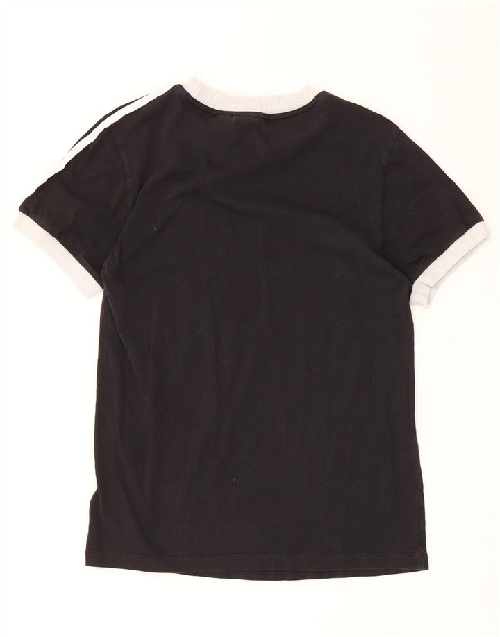 Camiseta Feminina Adidas UK 4 XS Algodão Preto