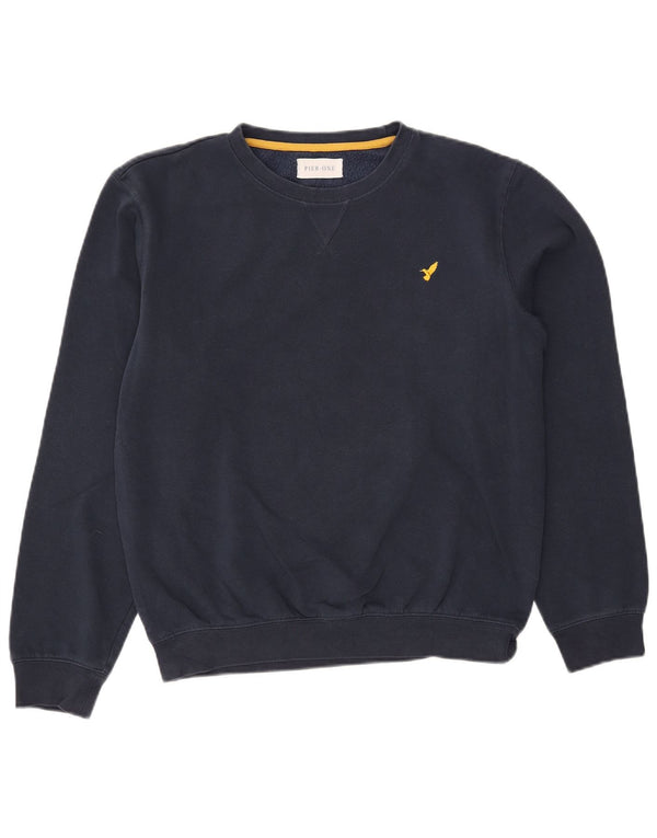 Pier One moletom masculino jumper pequeno azul marinho