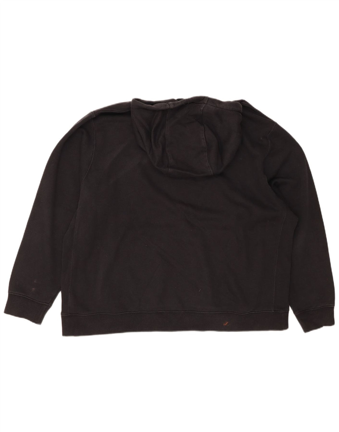 NIKE Mens Hoodie Jumper 2XL Algodão Preto