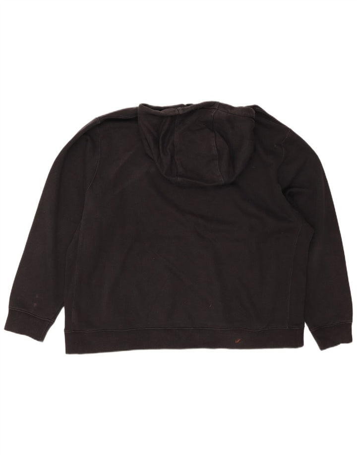 NIKE Mens Hoodie Jumper 2XL Algodão Preto