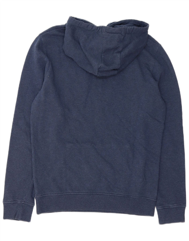 Lyle & Scott moletom com capuz masculino médio algodão azul marinho