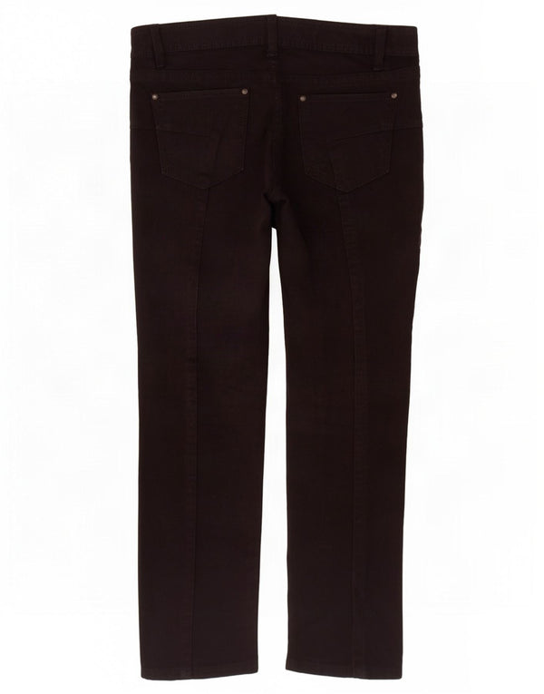 Jeans Slim Feminino Massimo Dutti EU 40 Médio W30 L30 Algodão Preto