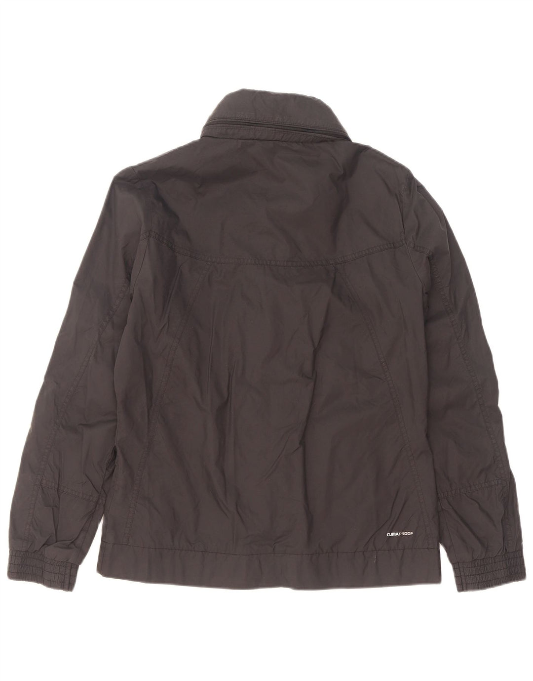 Adidas Womens Tracksuit Top Jacket UK 14 Grande Preto Poliamida
