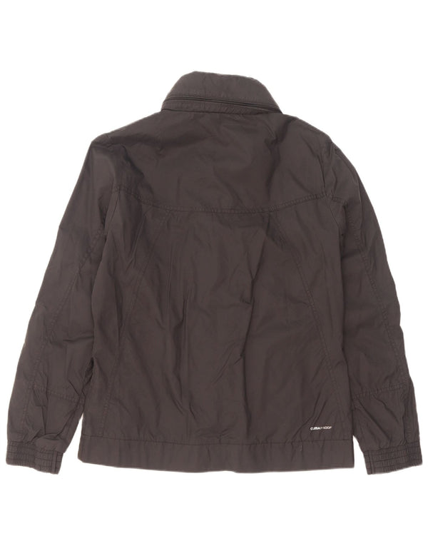 Adidas Womens Tracksuit Top Jacket UK 14 Grande Preto Poliamida