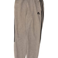 Adidas Mens Treino Calças Joggers Pequeno Algodão Cinza