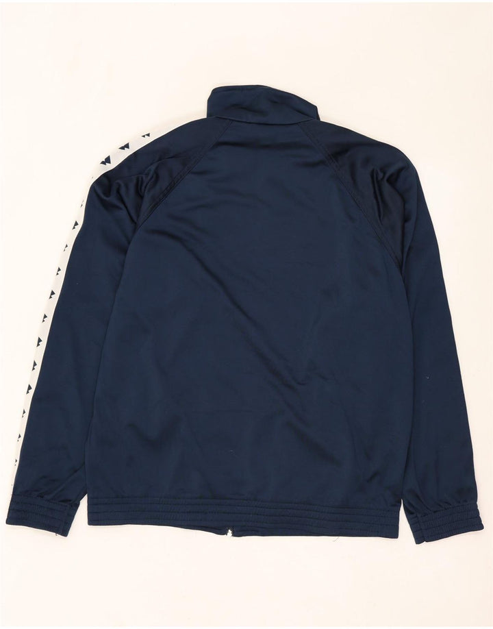 Lotto Mens Treino Top Jaqueta Pequena Azul Marinho Colourblock Poliéster